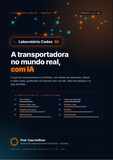 Capa da Apostila IV de Logística