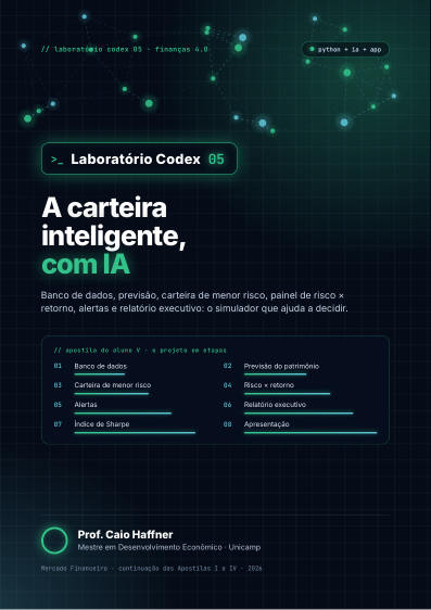 Capa da Apostila V de Mercado Financeiro